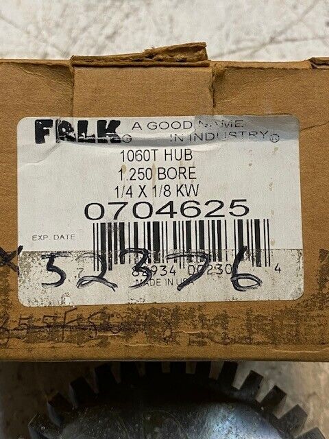 Falk 1060T Hub 1.250 Bore 1/4 x 1/8 KW 0704625