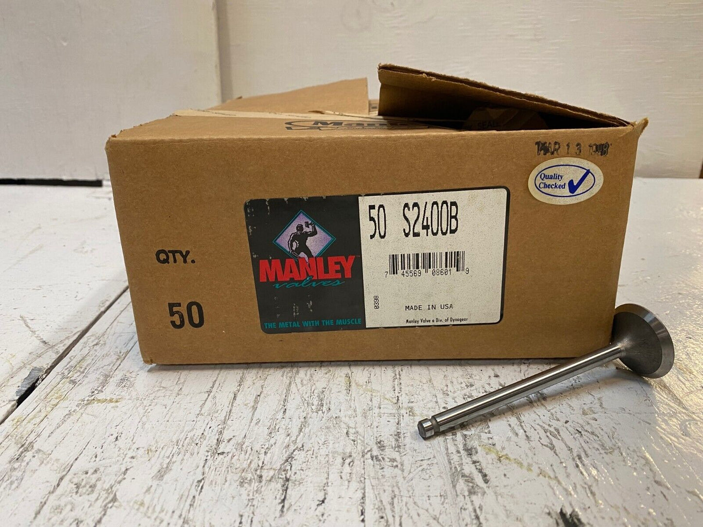 50 Manley Engine Intake Valves S2400B (50 qty)