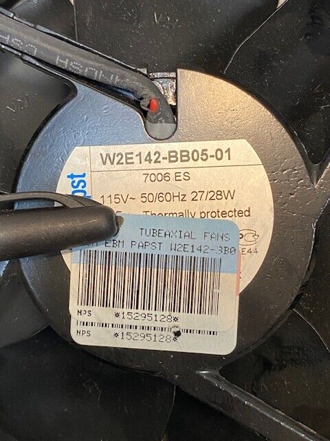 EBMPAPST TUBEAXIAL FAN W2E142-BB05-01 | 7006ES | 115V 50/60HZ 27/28W