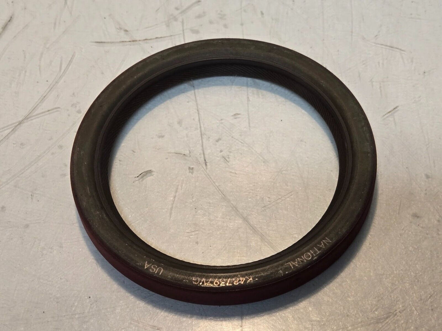 National Oil Seal K487397VG | 4-5/8" Dia. | 3-3/4" Bore Dia. | 1/2" Thick
