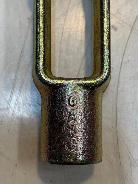 4 Qty of Yoke Clevis Ends 6A | 045720-7620 | 3-3/8" L 13mm Bore 8mm ID (4 Qty)
