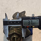 Service Blue Glandhand with Quarter Turn Shutoff Valve | 1/2" FPT | 37mm Hex Nut