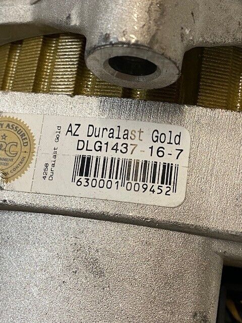 AZ Duralast Gold DLG1437-16-7 Alternator