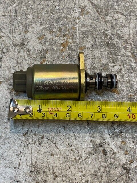 TM 60602 Proportional Pilot Solenoid Valve 12V 20Bar 3-1/2" Long 13mm End