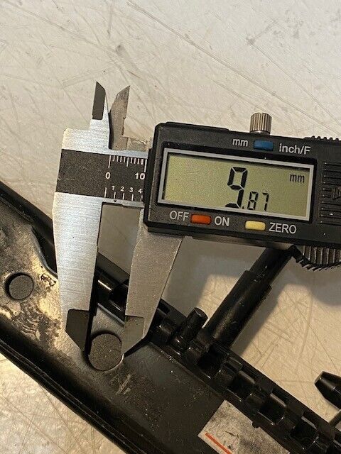 3 Pair of Seat Sliders 14-1/8" Length 1-3/8" Width 1-1/8" Thickness 8mm Screw