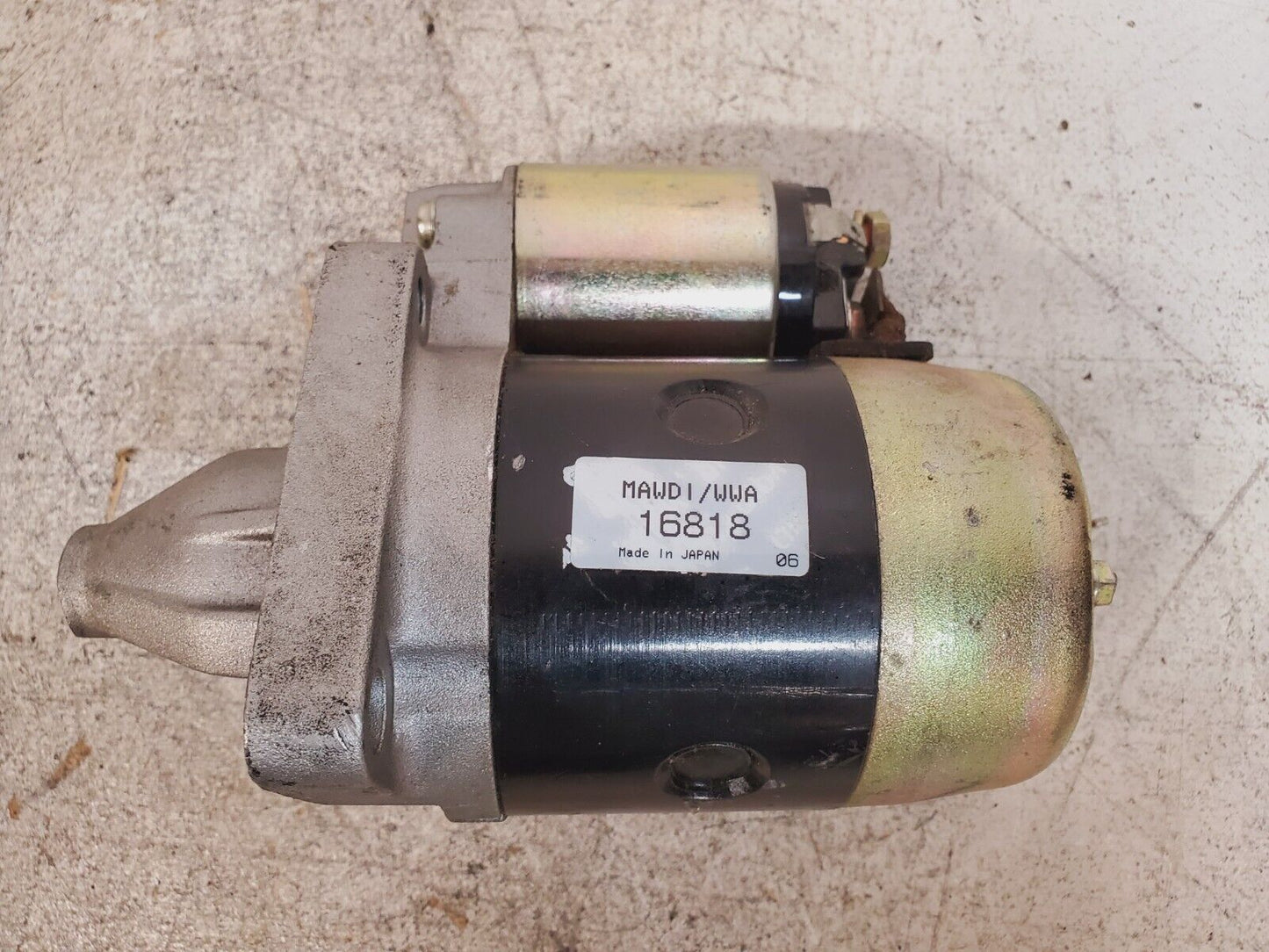 Mitsubishi Mawdi / WWA Starter 16818 | 06818925030116 | 12V