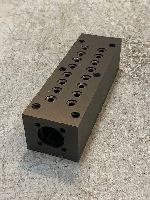 5 Qty of Manifolds 6-1/8" x 1-7/8" x 1-5/8" 20mm ID 9mm/6mm/5mm Holes (5 Qty)