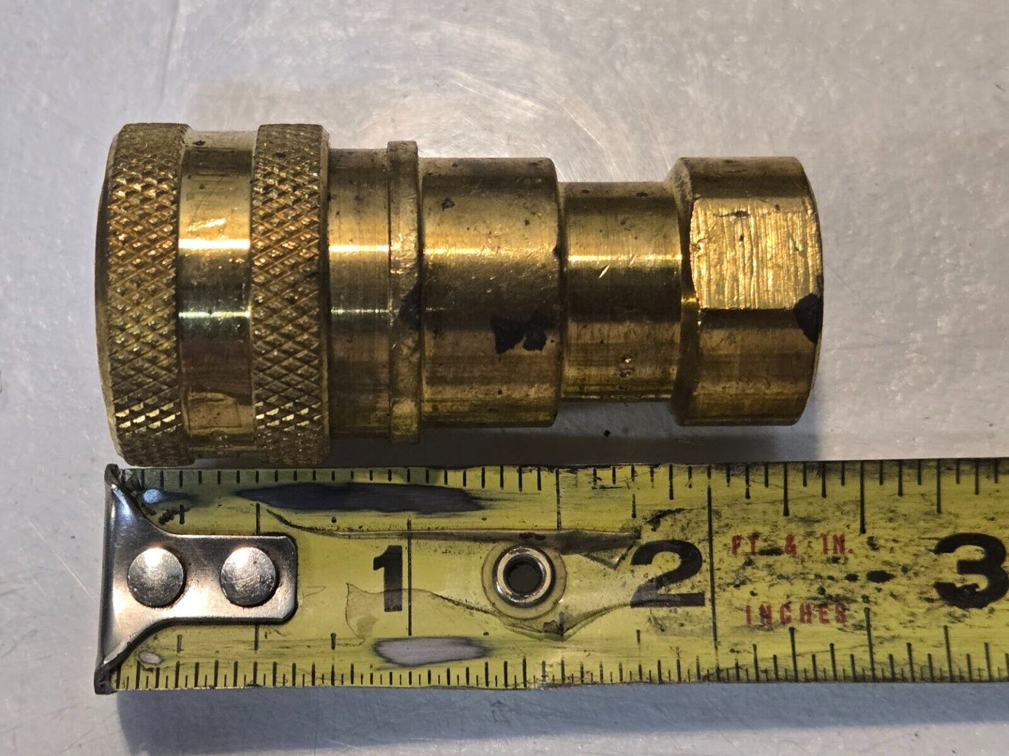 3 Quantity of Parker BH2-60 Hydraulic Quick Connect Fittings 1/4-18 NPFT (3 Qty)