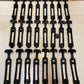 24 Quantity of Rubber Flexible T-Handle Draw Latches 7-3/4" L 1-3/4" W (24 Qty)