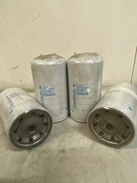 4 Quantity of Donaldson P554470 Spin on Fuel Filters (4 Quantity)