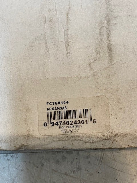 2 Quantity of Arkansas Razorbacks Chrome Metal License Frames FC360104 (2 Qty)