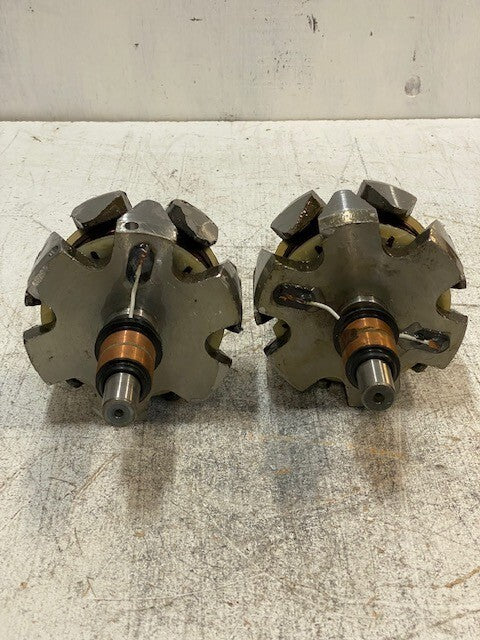 2 Qty of Alternator Rotors 9-1/2in L 4-3/4in OD 16mm Thread OD 8mm ID (2 Qty)