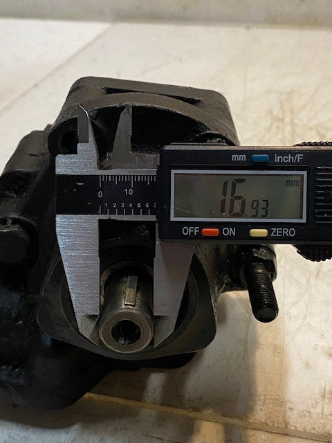 Hydraulic Power Steering Pump 1664377C91, 17mm Shaft, 17mm Bore ID 20mm Bore ID