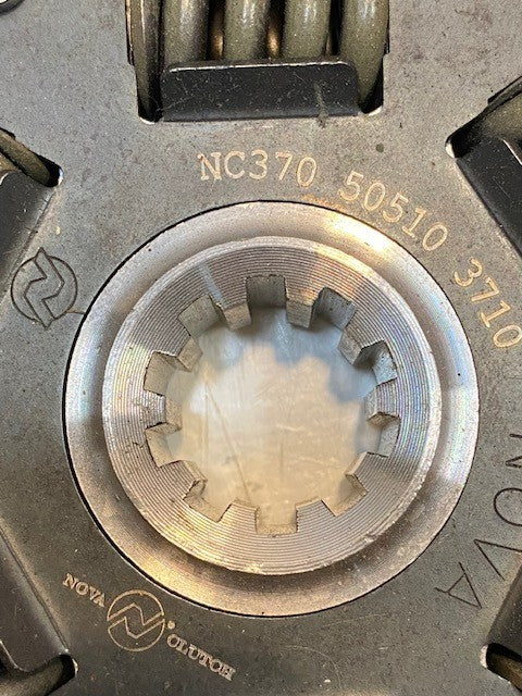 NOVA NC370 Clutch Plate Disc Jeep 10-1/2" x 1-1/16x10 NC370-50510-3710