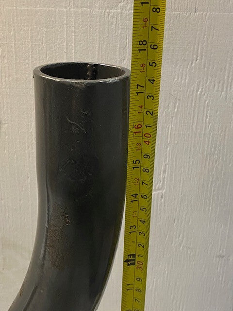 Bullhorn Light Pole Adapter Mounting Bracket 38-3/8" Wide 17-1/2" Tall 62mm Bore