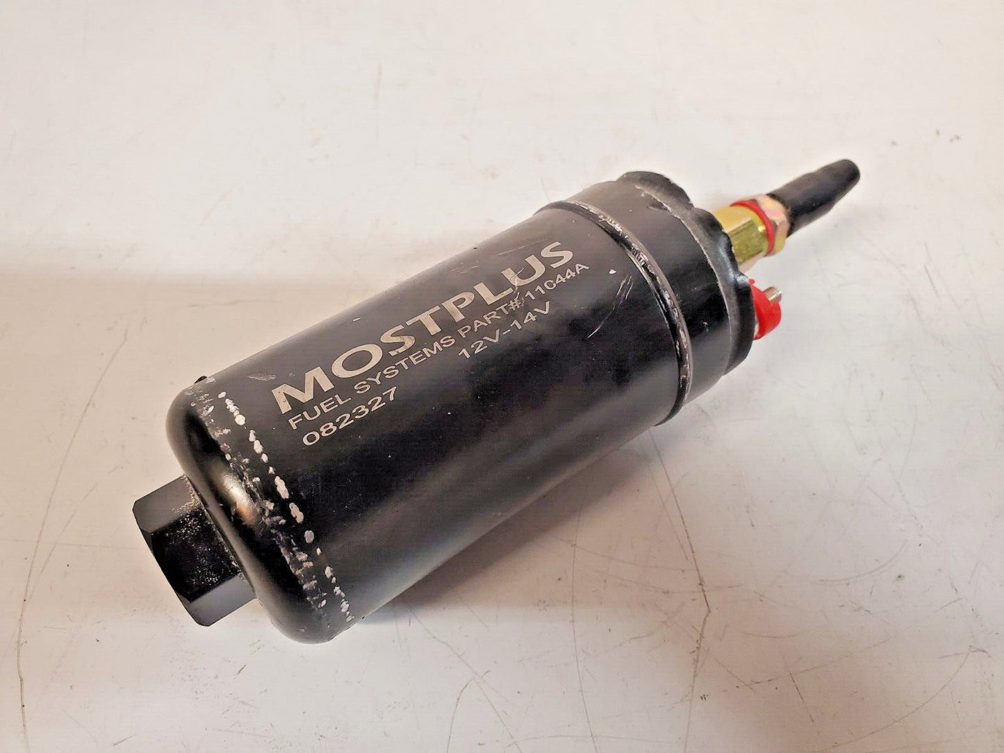 MOSTPLUS Universal External Inline Fuel Pump 12-14V | 11044A | 082327