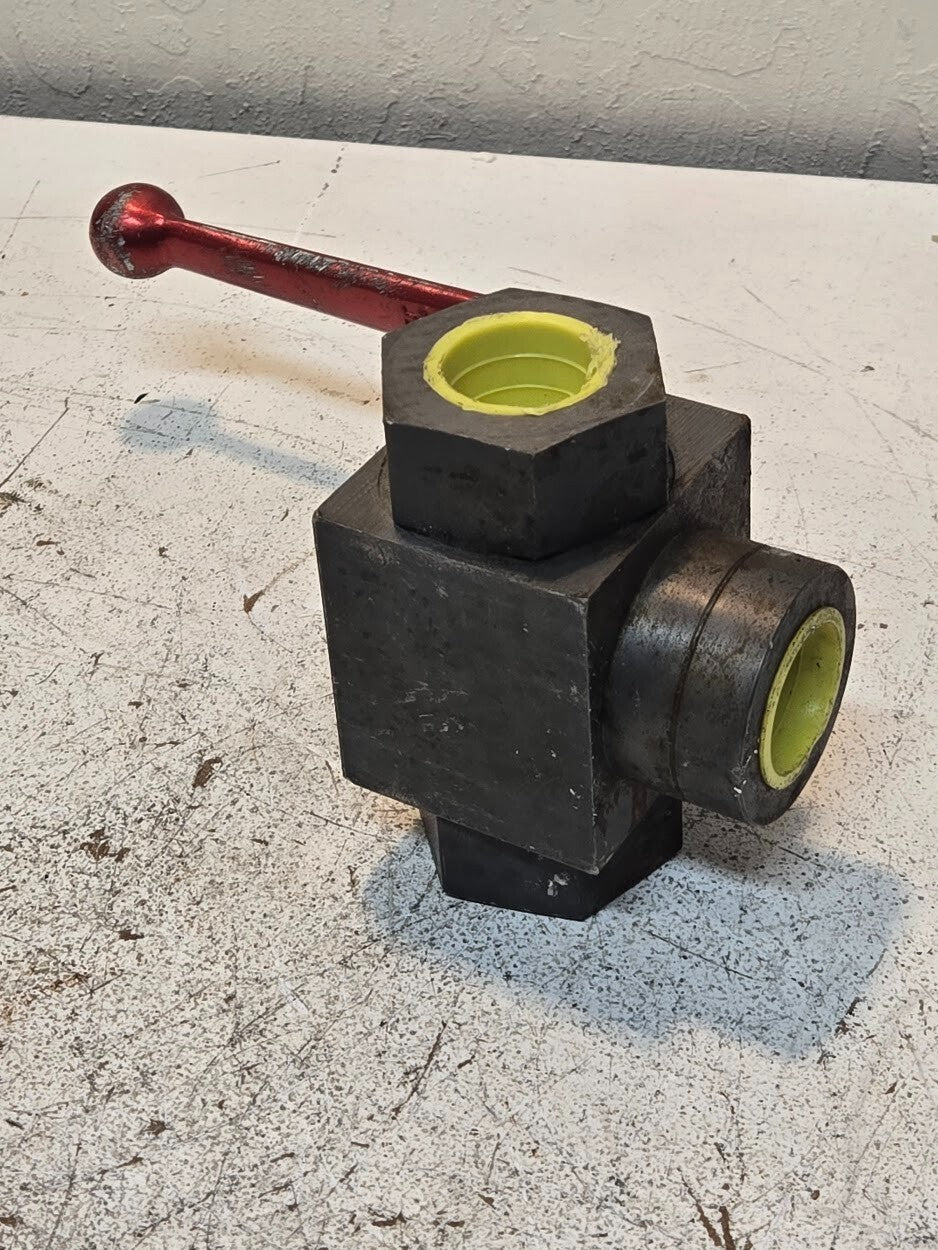 Hydac Hydraulic Ball Valve 3K-25NPT-L-1114 | 398012-1 | 315 Bar 4500 PSI