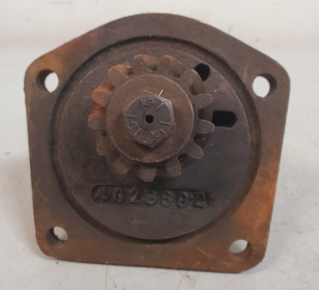 John S Barnes Hydraulic Pump 4028692 | GC5183 | Pat 2,051,914