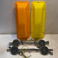 2 Quantity of ABS Roof Taxi TopLights & Magnetic Base 18" x 6.5" (2 Qty)