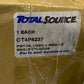 Total Source CT4P4237 Piston Liner & Ring Kit Single Cylinder
