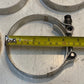 11 Qty of R.G.Ray 2405-64 T-Hose V-Band Clamps C-701-72 | 7/8" Thick (11 Qty)
