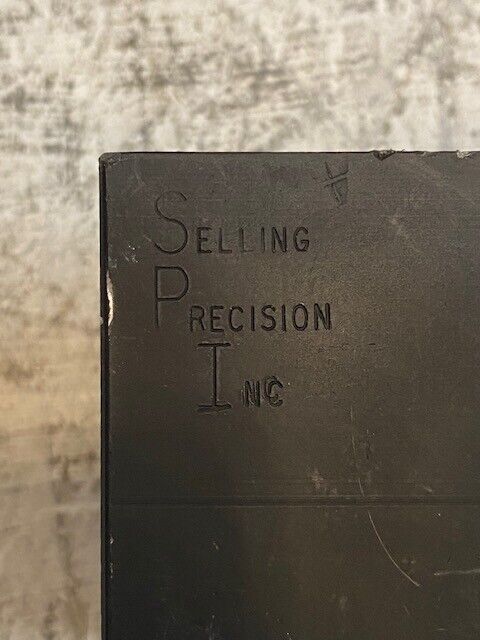 Selling Precision Inc. Manifold 22828-1 | 7-1/4" Long 2-3/4" Wide 20mm Bore