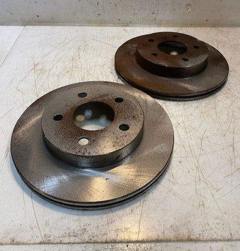 2 Quantity of Disc Brake Rotors 54007 Front/Rear Replacement (2 Quantity)