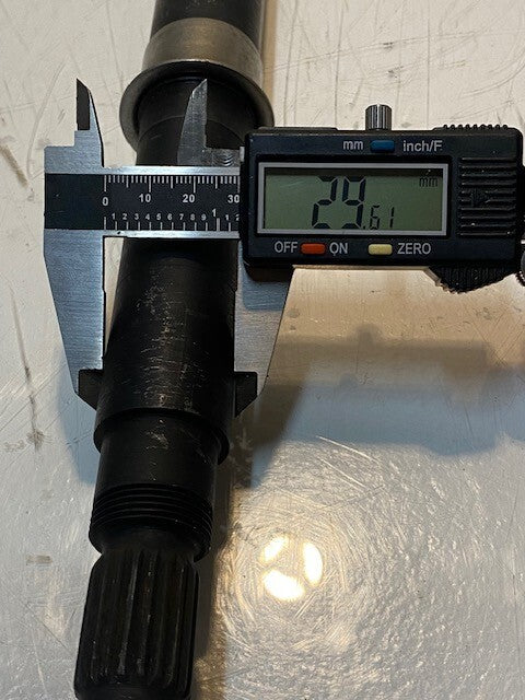 Washing Machine Shaft Bearing 20-Spline 22mm Small End 30mm OD Big End 32mm OD