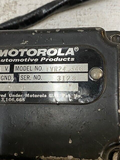 TVR24-34G Motorola Automotive Regulator Engine Generator New