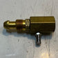 Propane Pressure Test Block Gauge Valve 3-1/2" L 9mm ID 29mm OD 20mm Thread