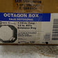 Box of 24 Quantity of Raco Octagon Boxes 1-1/2" Deep 3-1/2" Wide CAT# 128