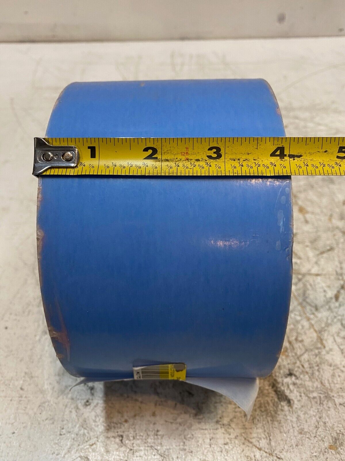 DAC Blue Lens Protection Tape 4" Thick | 7" Diameter on 3" Roll