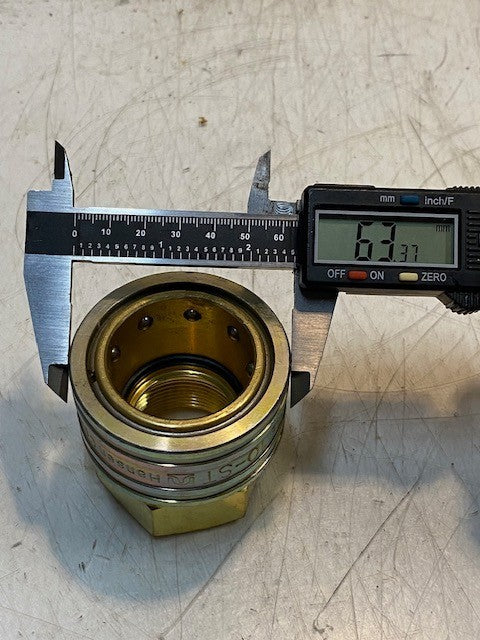 Hansen Coupling Series 10-ST Hydraulic Quick Disconnect Coupler