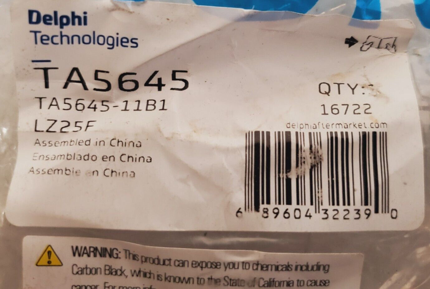 Delphi Suspension Track Bar Front  Fits Jeep Gran Cherokee TA5645-11B1 | LZ25F