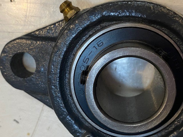 2-Bolt FT205 Flange Bearing UC205-16 | 25mm Bore 12mm Bolt Holes
