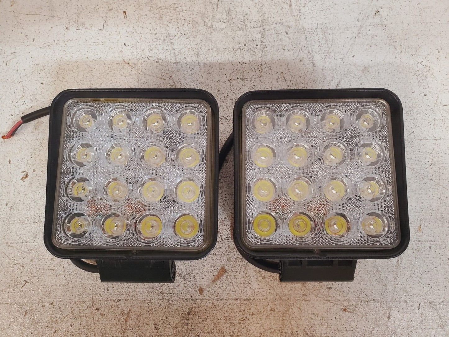 2 Qty Square Led Work Lights 4.5" A201301004814 | A201301004042 (2 Qty)