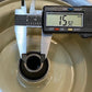 Premium Caster Wheel Assembly 12-1/2" Dia. 5-1/2" Thick 16mm Bore