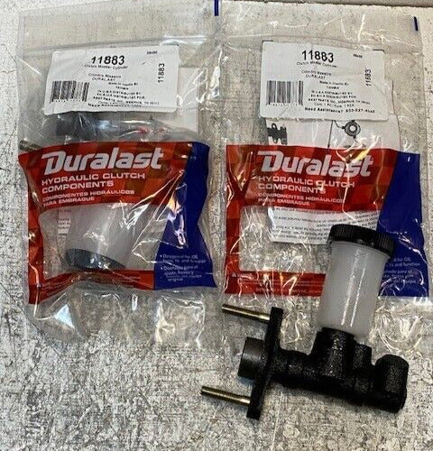 2 Quantity of Duralast 11883 Clutch Master Cylinders (2 Quantity)