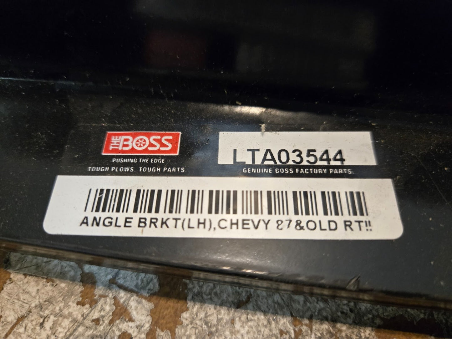 Boss Left Hand Angle Bracket LTA03544 for Chevy RT2