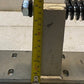 Heavy Duty Spring Loaded Gate Caster 6" Rubber on Cast Iron Wheel 150x50