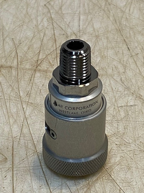 AY Corp Quick Connect Female Coupler 1/4" NPT Male Medical Air SCF-16-4
