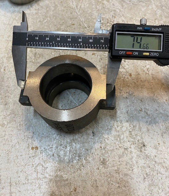 2 Qty of IATCO Clutch Release Bearing Carriers M-1615 47mm ID 70mm OD (2 Qty)