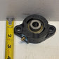 2 Quantity NTN 3" 2 Bolt Flange Bearing with 1/2"Insert | FLU201V | (2 Quantity)