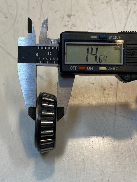 27 Quantity of Peer L44649 Tapered Cone Bearings 45x27x15mm (27 Quantity)