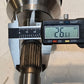 Rhino Axles CAV-P-F-2 606 CV Axle | 22 Spline Input 26 Spline Output | 21.5"