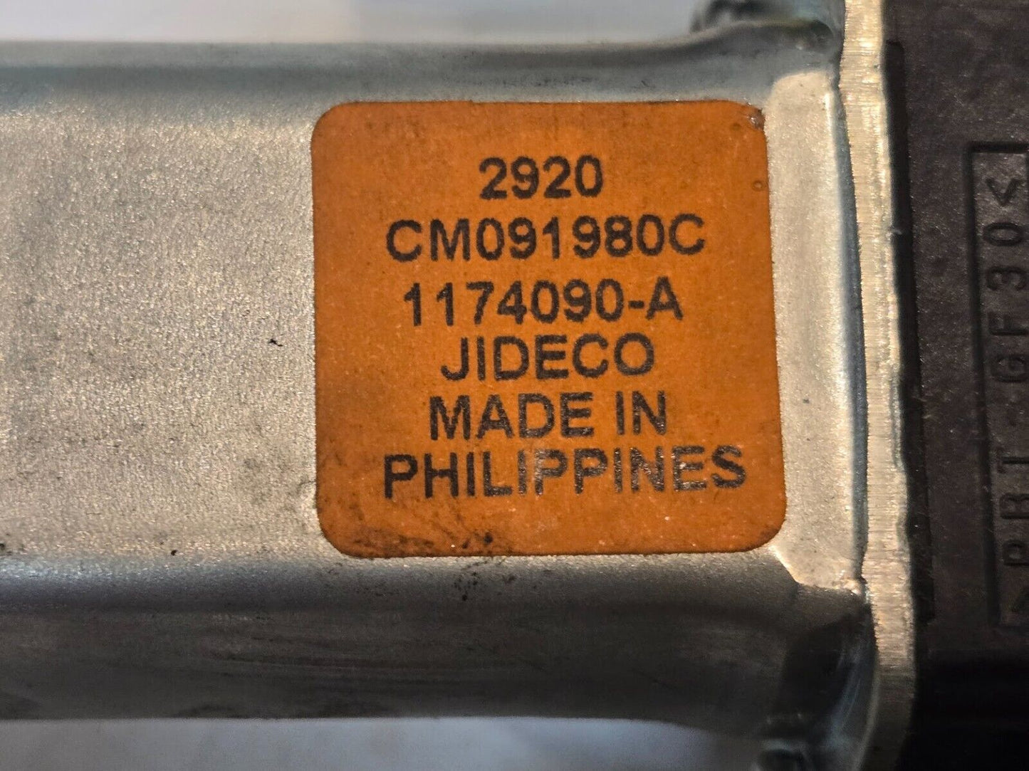 Jideco Window Regulator 15922914 | 05511| 2920 | CM091980C | 1174090-A for GM