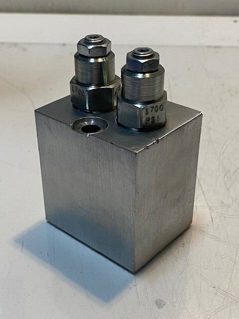 Sun Hydraulics XZT OFE0-A2 Brake Valve Swing Drive Block 1700 Psi 2-7/16" W 4" H