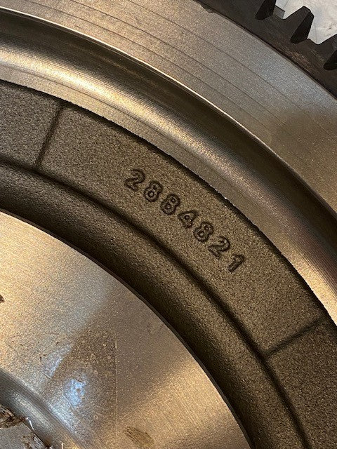 Cummins Diesel Engine Flywheel 2884821, 5537968, LV25269003VJEP - CHIPPED