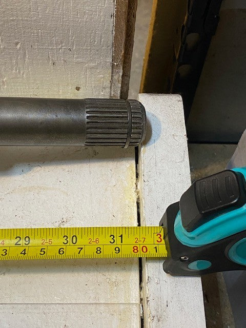 Ford CV Axle Shaft Joint E9SW BA 22294 | 1959 | 31-1/2" L 28-Spline REMFG STA2