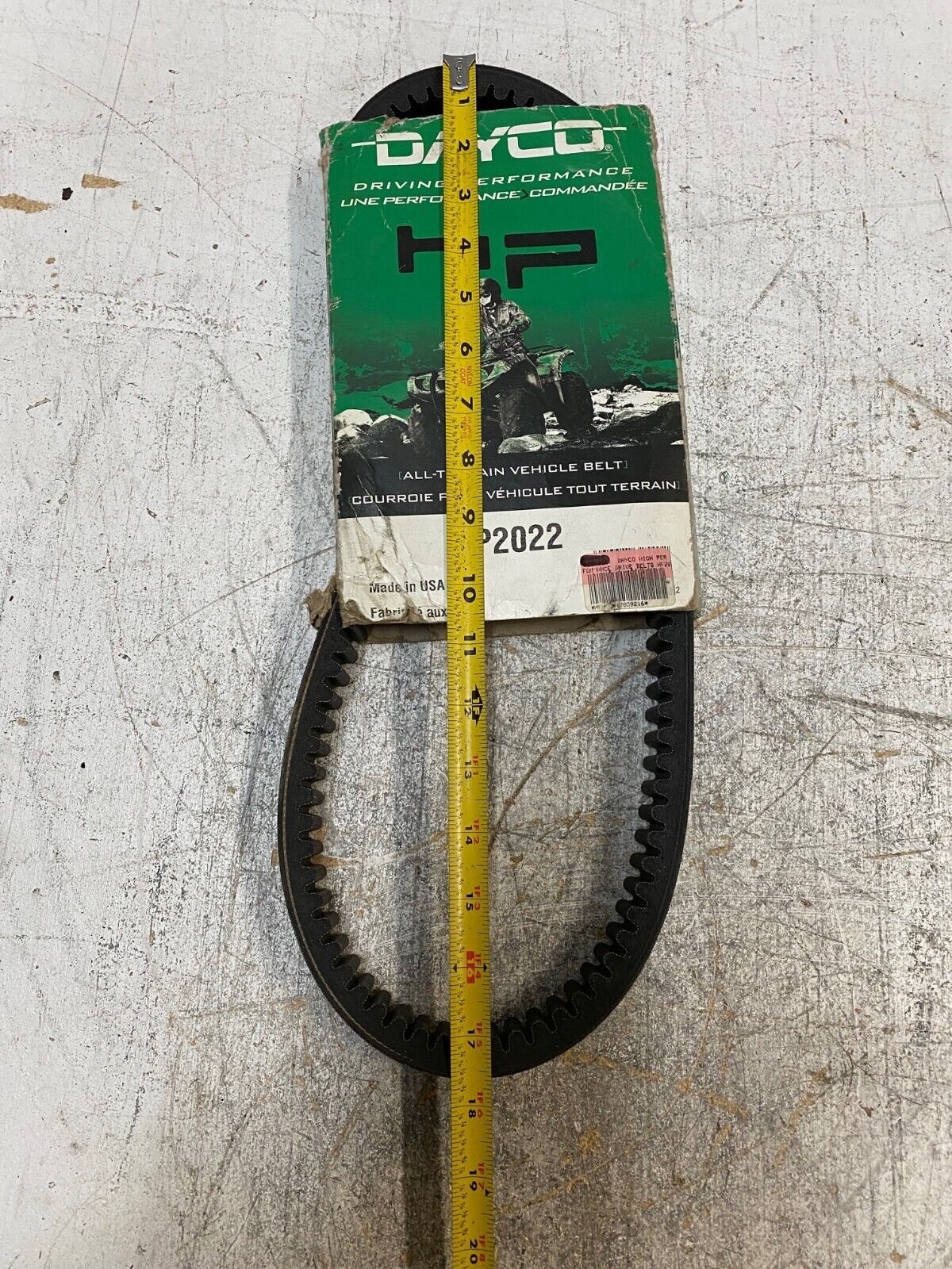 Dayco All-Terrain Vehicle Drive Belt HP2022